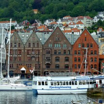 Houses in Tyske Bryggen - German quay